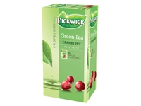 Een Thee Pickwick green cranberry 25x1.5gr koop je bij VHK Kantoorartikelen