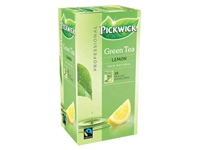 Een Thee Pickwick Fair Trade green lemon 25x1.5gr koop je bij VHK Kantoorartikelen