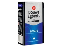 Een Koffie Douwe Egberts snelfiltermaling decafe 250gr koop je bij VHK Kantoorartikelen