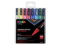 Een Verfstift Posca PC3M fijn assorti set à 8 stuks koop je bij VHK Kantoorartikelen