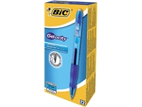 Een Gelschrijver Bic Gel-ocity medium blauw koop je bij VHK Kantoorartikelen