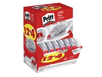 Een Correctieroller Pritt navulbaar 4.2mmx12m Flex promopack à 12+4 gratis koop je bij Hoekmankantoorartikelen.nl