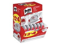 Een Correctieroller Pritt Compact Flex 4.2mmx 10m promo pack à 12+4 gratis koop je bij Hoekmankantoorartikelen.nl