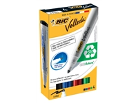 Een Viltstift Bic Velleda 1701 whiteboard rond large assorti doos à 4 stuks koop je bij VHK Kantoorartikelen