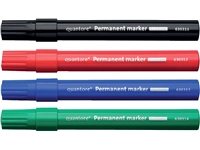 Een Permanent marker Quantore rond 1-1.5mm assorti 4 stuks koop je bij Hoekmankantoorartikelen.nl