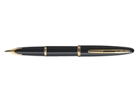 Een Vulpen Waterman Carene Sea black lacquer GT medium koop je bij VHK Kantoorartikelen