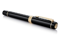 Een Vulpen Parker Duofold Classic black 18k GT fijn koop je bij VHK Kantoorartikelen