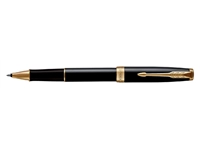 Een Rollerpen Parker Sonnet black lacquer GT fijn koop je bij VHK Kantoorartikelen