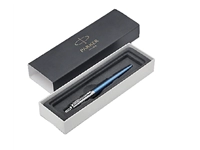 Een Balpen Parker Jotter Waterloo blue CT medium koop je bij VHK Kantoorartikelen