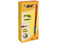 Een Markeerstift Bic brite liner grip oranje koop je bij VHK Kantoorartikelen