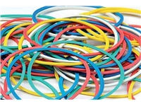 Een Elastiek Standard Rubber Bands 18 50gr 94 stuks assorti koop je bij VHK Kantoorartikelen