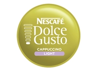 Een Koffiecups Dolce Gusto Cappuccino light 16 stuks voor 8 kopjes koop je bij VHK Kantoorartikelen