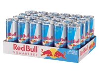 Een Energiedrank Red Bull sugarfree blik 250 ml koop je bij VHK Kantoorartikelen