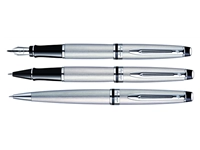 Een Balpen Waterman Expert stainless steel CT medium koop je bij VHK Kantoorartikelen