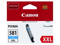 Een Inktcartridge Canon CLI-581XXL blauw koop je bij VHK Kantoorartikelen