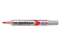 Een Viltstift Pentel MWL5S Maxiflo whiteboard rond 1mm rood koop je bij VHK Kantoorartikelen