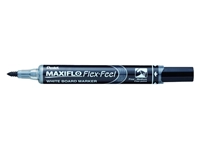 Een Viltstift Pentel MWL5SBF Maxiflo whiteboard rond 1.5-4.5mm zwart koop je bij Hoekmankantoorartikelen.nl