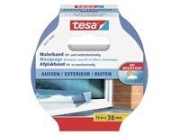 Een Afplaktape tesa® Professional outdoor 25mx38mm blauw koop je bij VHK Kantoorartikelen