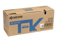 Een Toner Kyocera TK-5270C blauw koop je bij Hoekmankantoorartikelen.nl