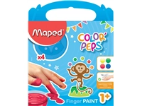 Een Vingerverf Maped Color'Peps My First set á 4 kleuren koop je bij VHK Kantoorartikelen