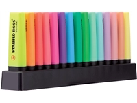 Een Markeerstift STABILO BOSS Original 70/15 assorti deskset à 15 stuks koop je bij VHK Kantoorartikelen