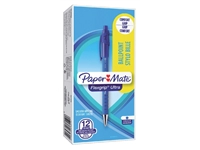 Een Balpen Paper Mate Flexgrip Ultra medium blauw koop je bij VHK Kantoorartikelen