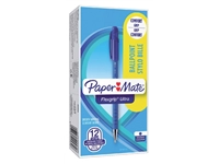 Een Balpen Paper Mate Flexgrip Ultra stick medium blauw koop je bij VHK Kantoorartikelen