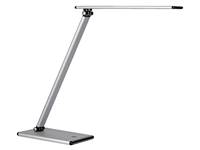 Een Bureaulamp Unilux Terra led aluminium grijs koop je bij VHK Kantoorartikelen