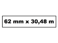 Een Labeletiket Quantore DK-22205 62x30.48mm wit koop je bij VHK Kantoorartikelen