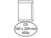 Een Envelop Quantore akte C5 162x229mm wit 500 stuks koop je bij Hoekmankantoorartikelen.nl