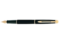 Een Vulpen Waterman Hémisphère matt black GT fijn koop je bij Hoekmankantoorartikelen.nl