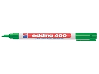 Een Viltstift edding 400 rond 1mm groen koop je bij VHK Kantoorartikelen