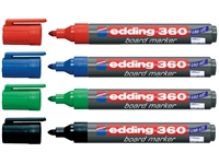 Een Viltstift edding 360 whiteboard rond 1.5-3mm assorti blister à 4 stuks koop je bij VHK Kantoorartikelen