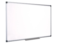 Een Whiteboard Quantore 90x120cm magnetisch gelakt staal koop je bij Hoekmankantoorartikelen.nl