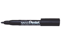 Een Viltstift Pentel NN50 rond 1.3-3mm zwart koop je bij VHK Kantoorartikelen