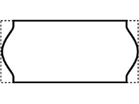 Een Prijsetiket 12x26mm Sato Samark permanent wit 1500 stuks koop je bij Hoekmankantoorartikelen.nl