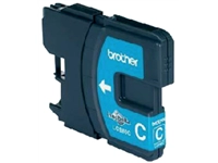 Een Inktcartridge Brother LC-980C blauw koop je bij VHK Kantoorartikelen