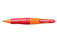 Een Vulpotlood STABILO Easyergo HB 3.15mm rechtshandig oranje/rood incl puntenslijper blister à 1 stuk koop je bij VHK Kantoorartikelen