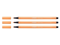 Een Viltstift STABILO Pen 68/054 medium neon oranje koop je bij VHK Kantoorartikelen