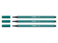 Een Viltstift STABILO Pen 68/53 medium turquoisegroen koop je bij Hoekmankantoorartikelen.nl