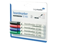 Een Viltstift Legamaster TZ 140 whiteboard rond 1mm assorti blister à 4 stuks koop je bij VHK Kantoorartikelen