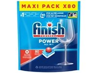 Een Vaatwastabletten Finish All-in-one Regular 80 stuks koop je bij Company Supplies