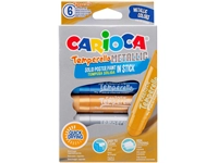 Een Verfstift Carioca Temperello set à 6 metallickleuren koop je bij Sysdicom BV