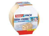 Een Verpakkingstape tesapack® Extra Strong 66mx50mm pvc transparant koop je bij Sysdicom BV