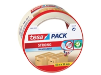 Een Verpakkingstape tesapack® Strong 66mx50mm transparant koop je bij Sysdicom BV