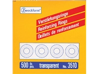 Een Versterkingsringen Avery Zweckform 3510 13Mm 500stuks transp koop je bij Sysdicom BV