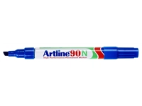 Een Viltstift Artline 90 schuin 2-5mm blauw koop je bij Sysdicom BV