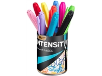 Een Viltstift Bic Intensity rond medium assorti pot à 10 stuks koop je bij Sysdicom BV