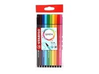Een Viltstift STABILO Pen 68/10 Qrea Edition medium assorti 10 stuks koop je bij Boek en kantoorvakhandel Reterink