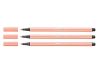 Een Viltstift STABILO Pen 68/26 medium apricot koop je bij Sysdicom BV